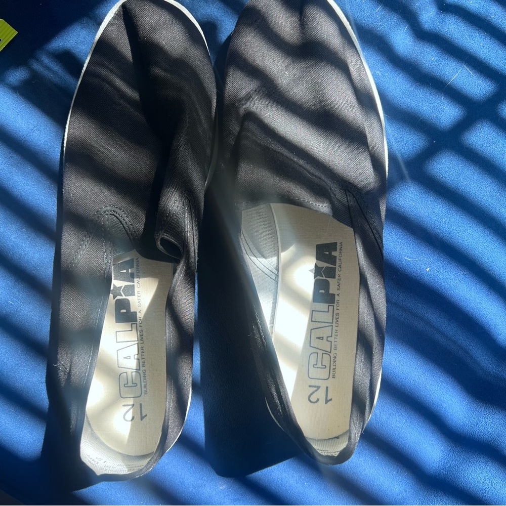 Black Slip-On Shoes CALPIA